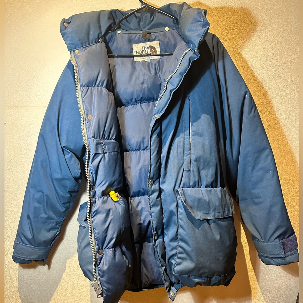 VINTAGE The North Face Navy Insulated Jacket size L
